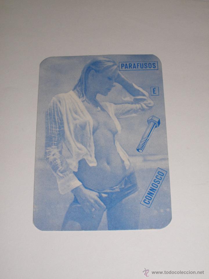 Coleccionismo calendarios: CALENDARIO EROTICO PORTUGAL 1985 - DESNUDO FEMENINO. PUBLICITARIO