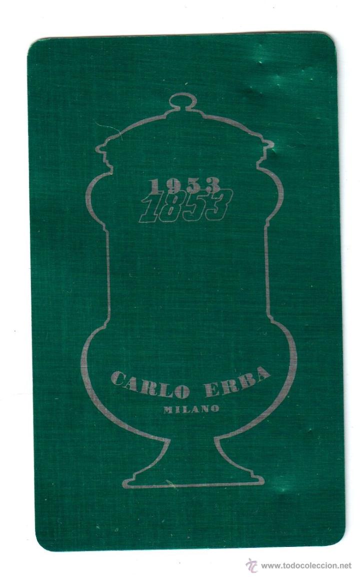 Coleccionismo calendarios: calendario de aluminio 1953, - Foto 1