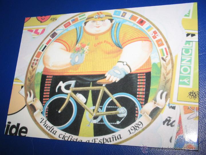 Coleccionismo Calendarios: CALENDARIO BOLSILLO DEPORTE (CICLISMO - VUELTA CICLISTA A ESPA&Ntilde;A 1989) 2005 (MUSEO DE VIGO. FOTO)