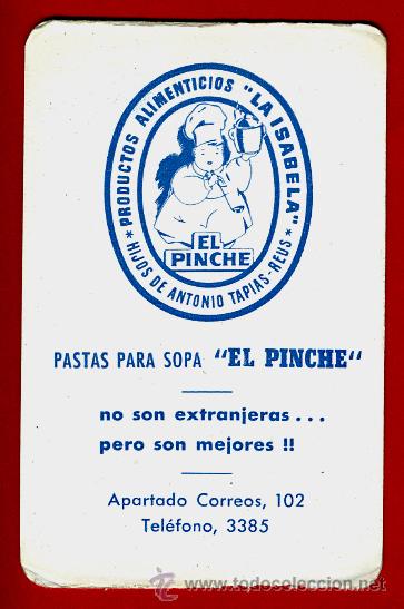Sammeln von Kalendern: CALENDARIO PUBLICIDAD, PASTAS SOPA EL PINCHE , 1964 , ORIGINAL, CAL7106