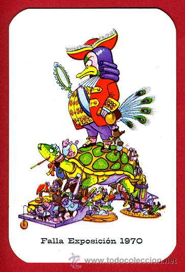 Sammeln von Kalendern: CALENDARIO PUBLICIDAD, FALLA EXPOSICION , 1970 , ORIGINAL, CAL7124