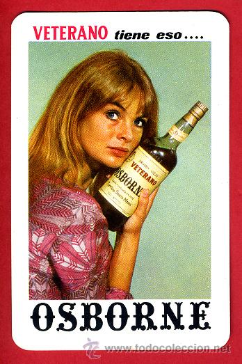 Sammeln von Kalendern: CALENDARIO FOURNIER, PUBLICIDAD VETERANO OSBORNE , 1969 ,ORIGINAL, CAL7156