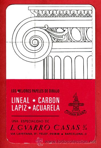 Sammeln von Kalendern: CALENDARIO FOURNIER, PUBLICIDAD GUARRO CASAS , 1968 ,ORIGINAL, CAL7180