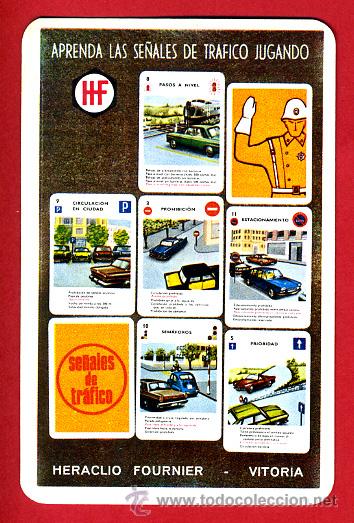 Sammeln von Kalendern: CALENDARIO FOURNIER, PUBLICIDAD APRENDA SE&Ntilde;ALES TRAFICO , 1968 ,ORIGINAL, CAL7181