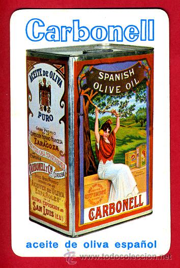 Sammeln von Kalendern: CALENDARIO FOURNIER, PUBLICIDAD ACEITE CARBONELL , 1966 ,ORIGINAL, CAL7199