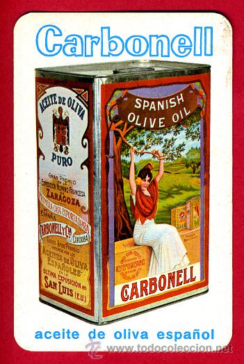 Collectionnisme Calendriers: CALENDARIO FOURNIER, PUBLICIDAD ACEITE CARBONELL , 1966 ,ORIGINAL, CAL7232