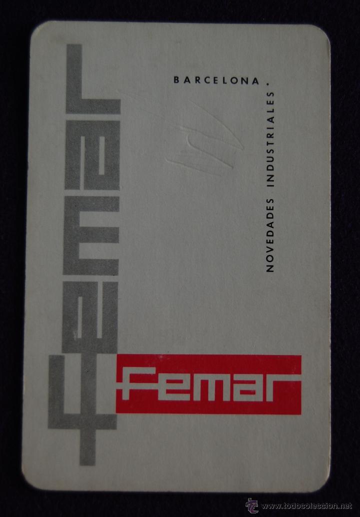 Collezionismo Calendari: CALENDARIO FOURNIER. FEMAR. BARCELONA. 1971