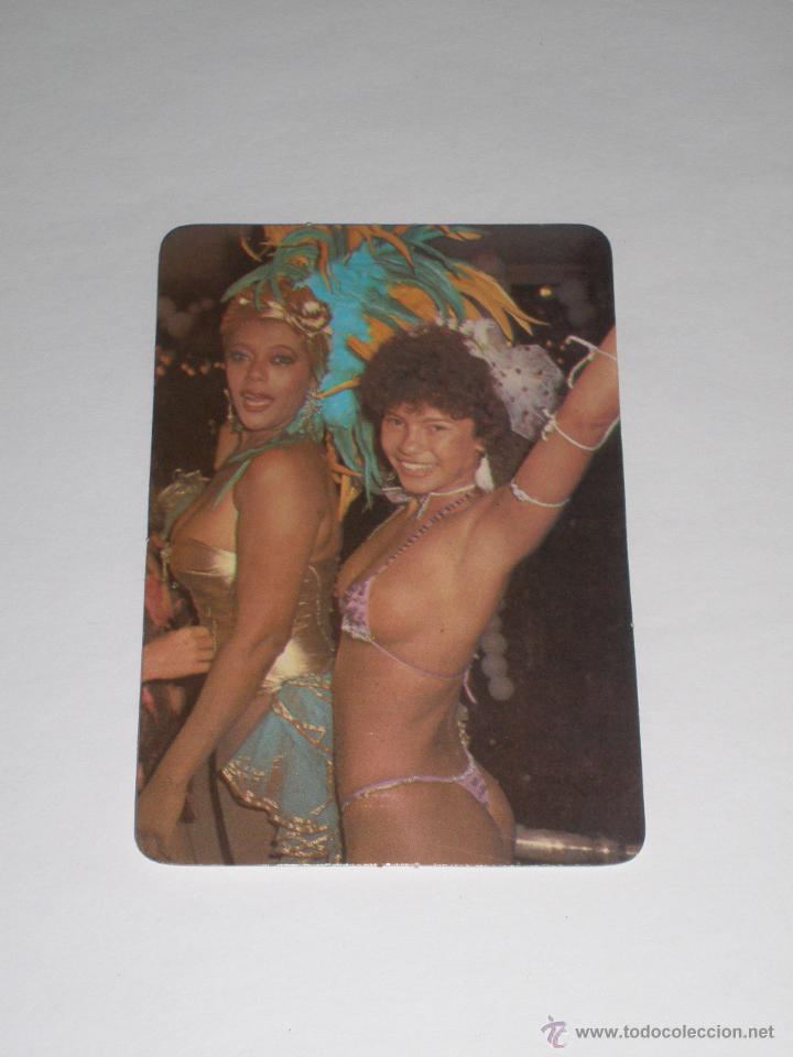 Coleccionismo calendarios: CALENDARIO PORTUGAL 1986 - DESNUDO FEMENINO. CARNAVAL 1986