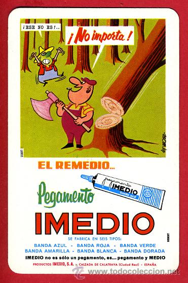 Sammeln von Kalendern: CALENDARIO FOURNIER, PUBLICIDAD PEGAMENTO IMEDIO , 1978 ,ORIGINAL, CAL7308