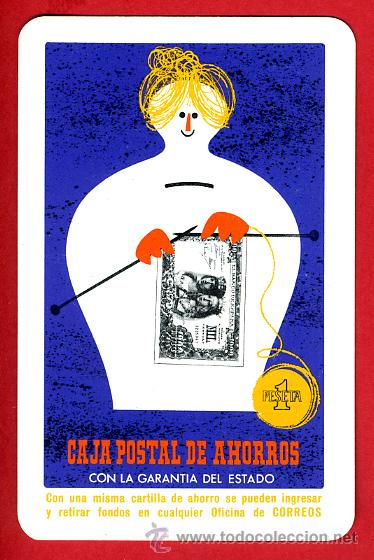 Sammeln von Kalendern: CALENDARIO FOURNIER, PUBLICIDAD CAJA POSTAL AHORROS , 1970 ,ORIGINAL, CAL7340