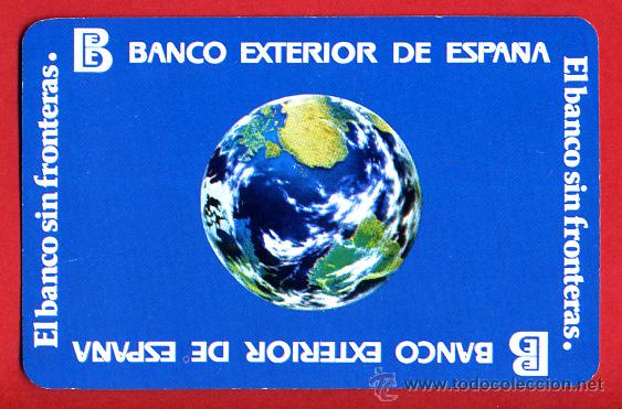 Sammeln von Kalendern: CALENDARIO FOURNIER, PUBLICIDAD BANCO EXTERIOR DE ESPA&Ntilde;A , 1988 ,ORIGINAL, CAL7349