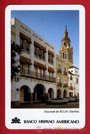 Sammeln von Kalendern: CALENDARIO FOURNIER, PUBLICIDAD BANCO HISPANO AMERICANO , 1981 ,ORIGINAL, CAL7358
