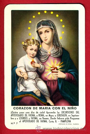Sammeln von Kalendern: CALENDARIO FOURNIER, PUBLICIDAD CORAZON DE MARIA ,1962 ,ORIGINAL, CAL7369