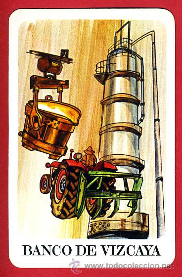 Colecionismo Calend&aacute;rios: CALENDARIO FOURNIER, PUBLICIDAD BANCO VIZCAYA , 1971 ,ORIGINAL, CAL7402