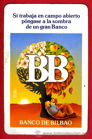 Colecionismo Calend&aacute;rios: CALENDARIO FOURNIER, PUBLICIDAD BANCO BILBAO , 1981 ,ORIGINAL, CAL7409