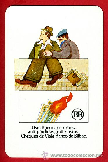 Colecionismo Calend&aacute;rios: CALENDARIO FOURNIER, PUBLICIDAD BANCO BILBAO , 1979 ,ORIGINAL, CAL7413