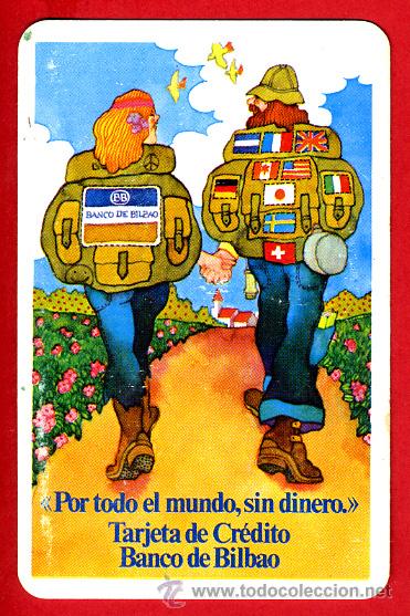 Colecionismo Calend&aacute;rios: CALENDARIO FOURNIER, PUBLICIDAD BANCO BILBAO , 1974 ,ORIGINAL, CAL7417