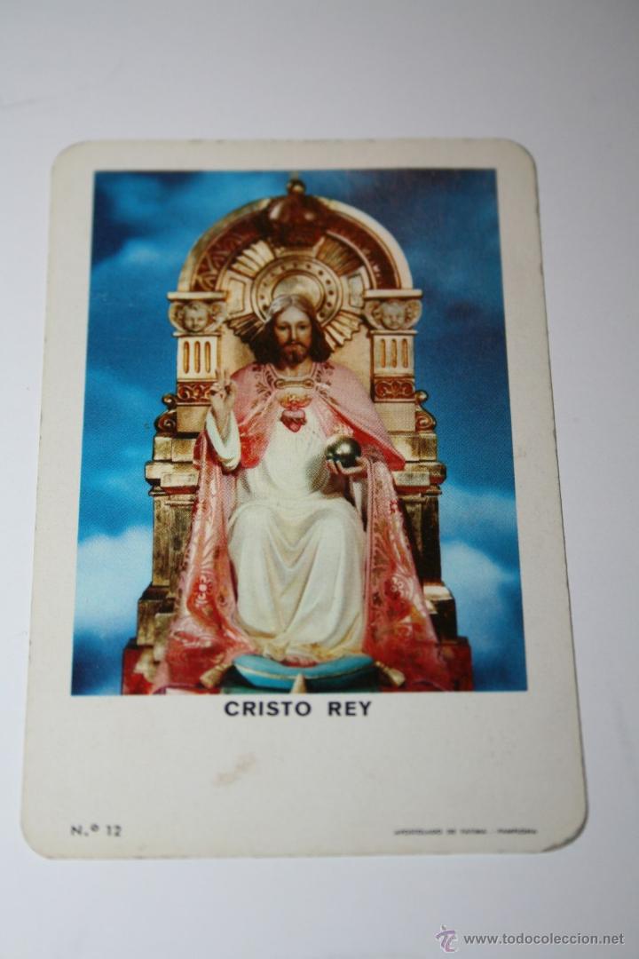 Colecionismo Calend&aacute;rios: CALENDARIO FOURNIER CRISTO REY 1964