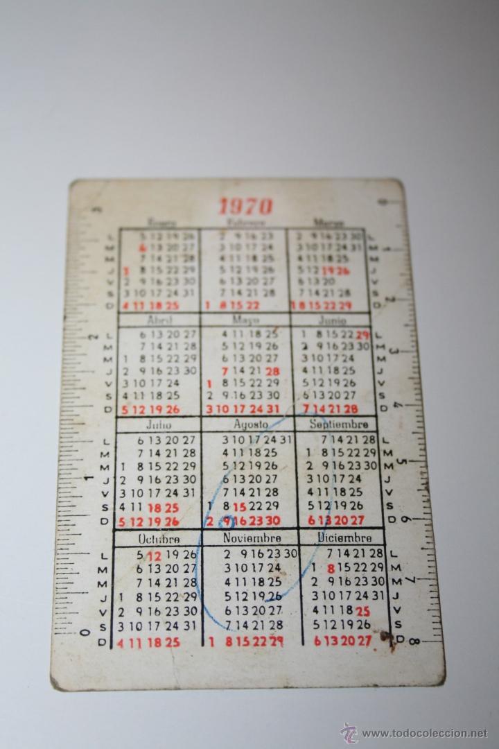 Coleccionismo calendarios: CALENDARIO  EUPITA 1970 - Foto 2