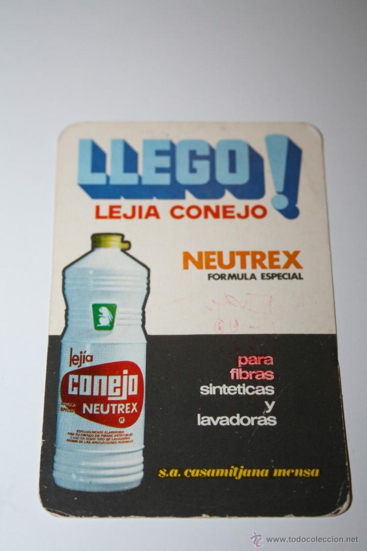 Colecionismo Calend&aacute;rios: CALENDARIO  LEJIA CONEJO 1970