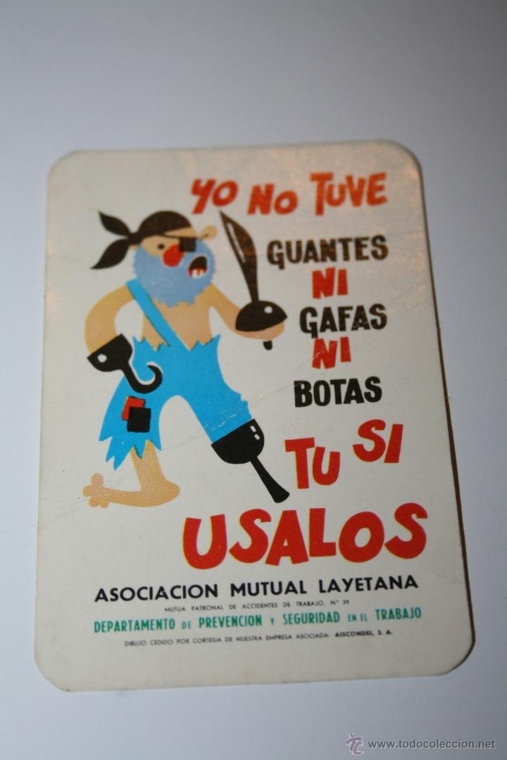 Colecionismo Calend&aacute;rios: CALENDARIO  ASOCIACION MUTUAL LAYETANA 1971