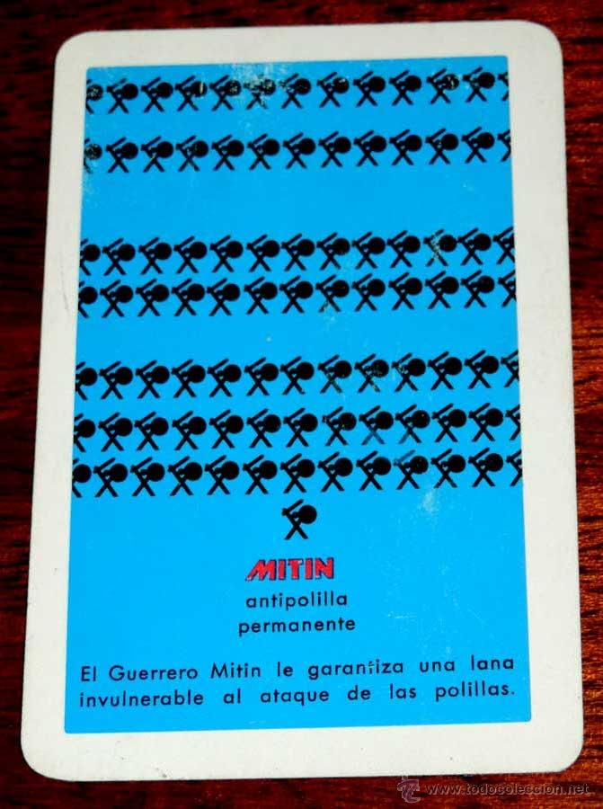 Collectionnisme Calendriers: CALENDARIO FOURNIER 1965, MITIN