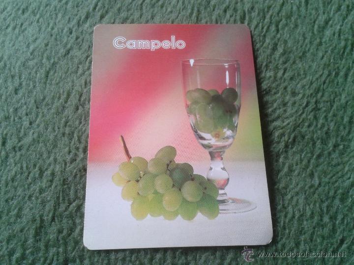 Coleccionismo Calendarios: CALENDARIO DE BOLSILLO DE PORTUGAL 1989  PUBLICIDAD CAMPELO AGUARDIENTES BRANDY VINOS