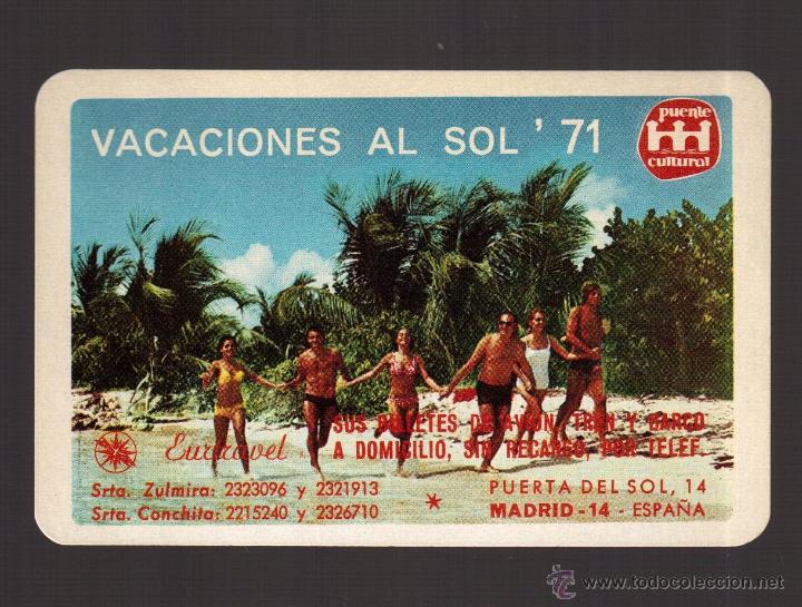 Sammeln von Kalendern: calendario fournier 1971, nuevo