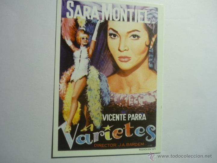 Coleccionismo calendarios: CALENDARIO CINE VARIETES,.SARA MONTIEL 2005