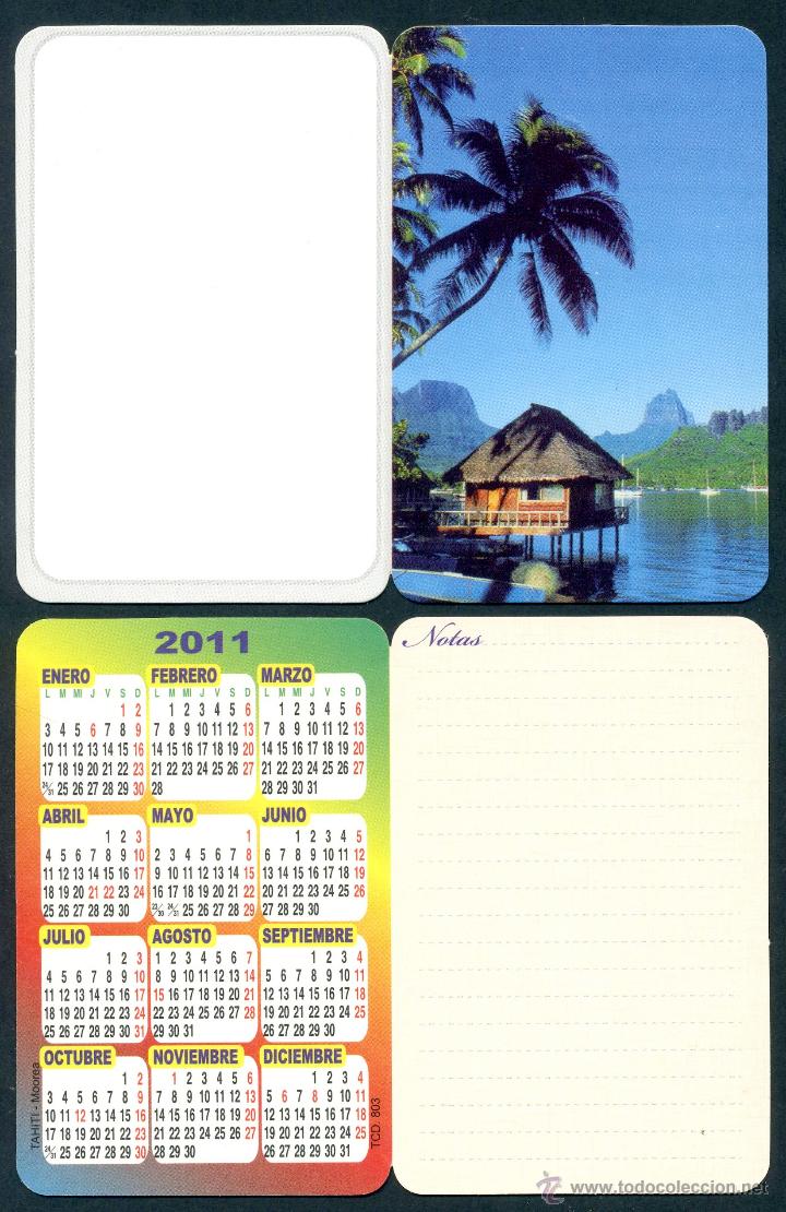 Colecionismo Calend&aacute;rios: Calendarios Bolsillo 2011 TIPO TARJETA / AGENDA - EDITADO POR BO