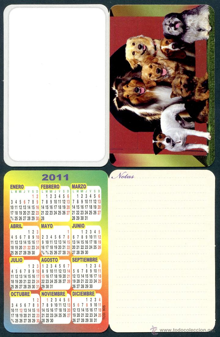 Colecionismo Calend&aacute;rios: Calendarios Bolsillo 2011 TIPO TARJETA / AGENDA - EDITADO POR BO