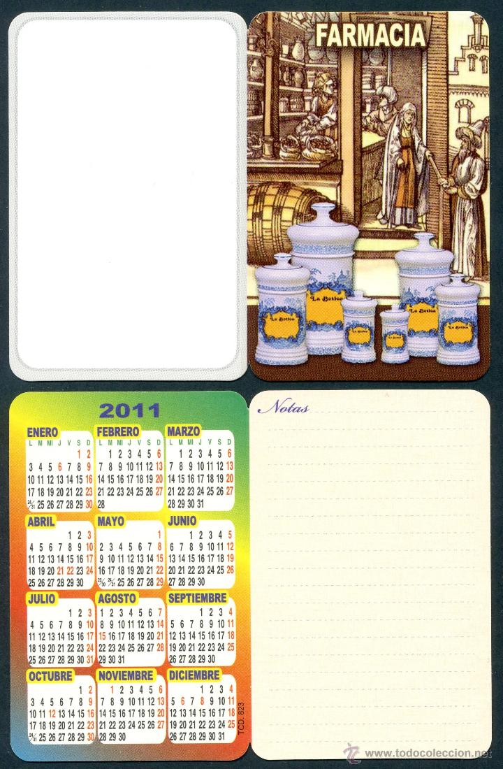 Coleccionismo Calendarios: Calendarios Bolsillo 2011 TIPO TARJETA / AGENDA - EDITADO POR BO