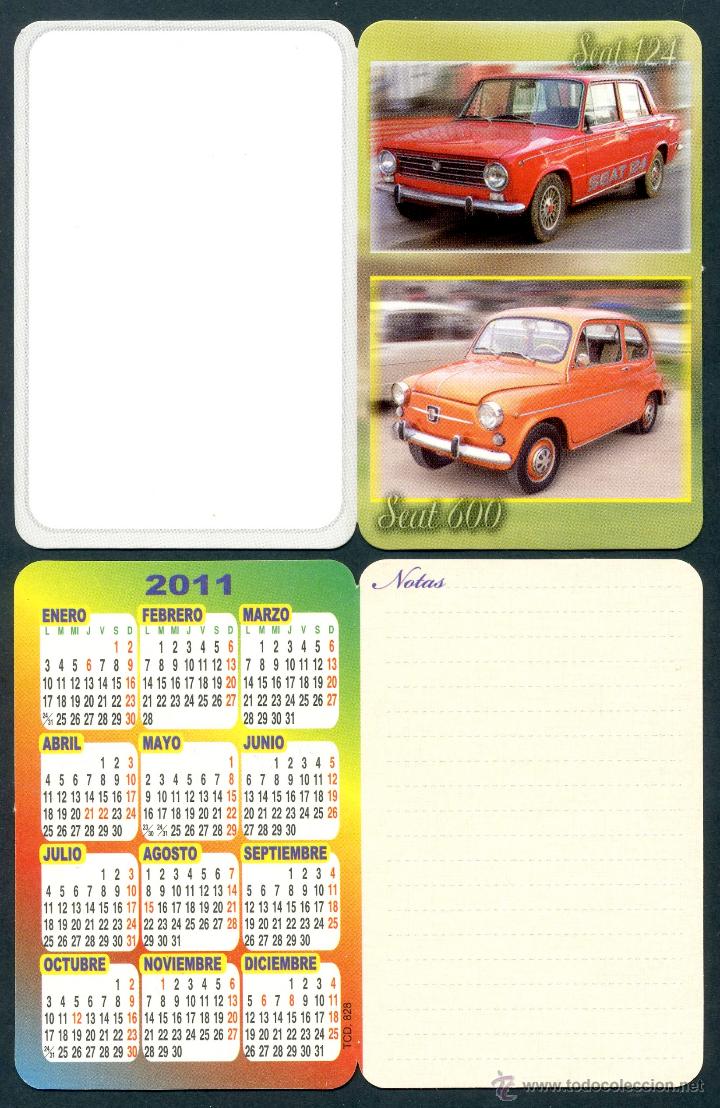 Coleccionismo Calendarios: Calendarios Bolsillo 2011 TIPO TARJETA / AGENDA - EDITADO POR BO