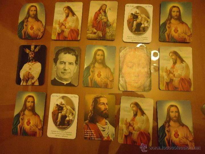 Colecionismo Calend&aacute;rios: lote de calendarios religiosos 15 unidades