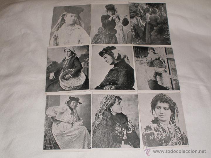 Coleccionismo Calendarios: 9 CALENDARIOS PORTUGAL 1983 - FOTOS ANTIGUAS MUJERES CON TRAJES REGIONALES. CHICAS.