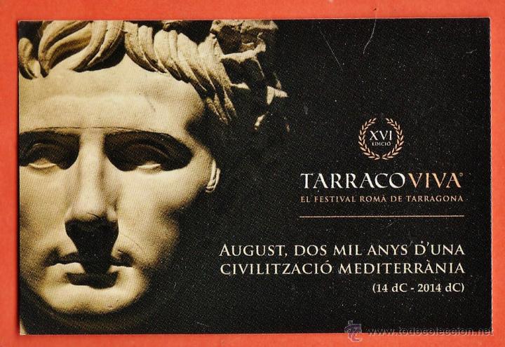 Collezionismo Calendari: calendario bolsillo - tarracoviva - tarragona / tgn - a&ntilde;o 2014