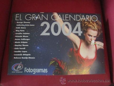 Coleccionismo Calendarios: FOTOGRAMAS. 2004. EL GRAN CALENDARIO.