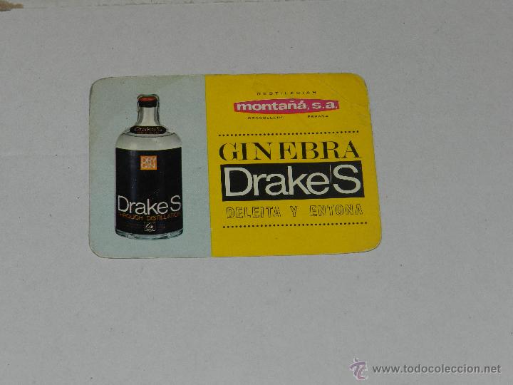 Coleccionismo calendarios: CALENDARIO A&Ntilde;O 1971 ,GINEBRA DRAKES , SE&Ntilde;ALES DE USO