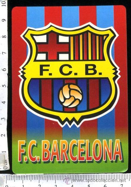 Coleccionismo Calendarios: CALENDARIO DEL F.C BARCELONA 2001