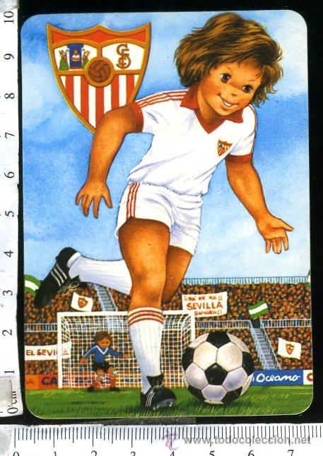 Coleccionismo Calendarios: CALENDARIO DEL SEVILLA F.C  1990