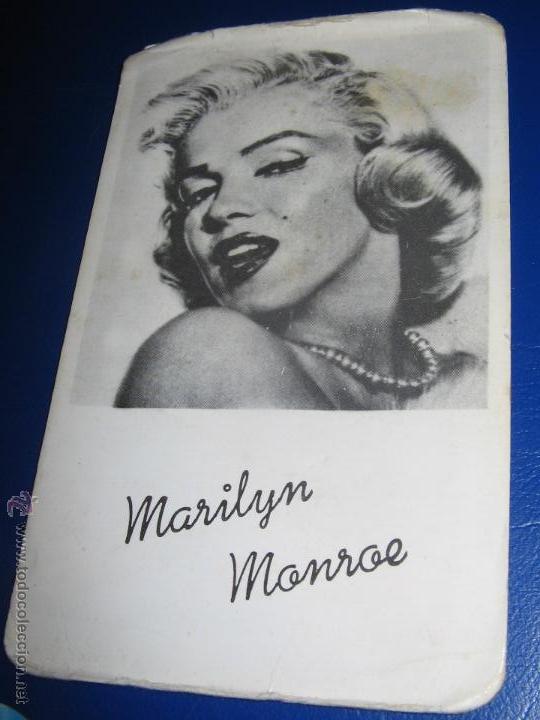 Coleccionismo calendarios: CALENDARIO BOLSILLO CINE (MARILYN MONROE. PUBLICITARIO SAN SEBASTIAN) 1981 MUJER (HAY FOTO)