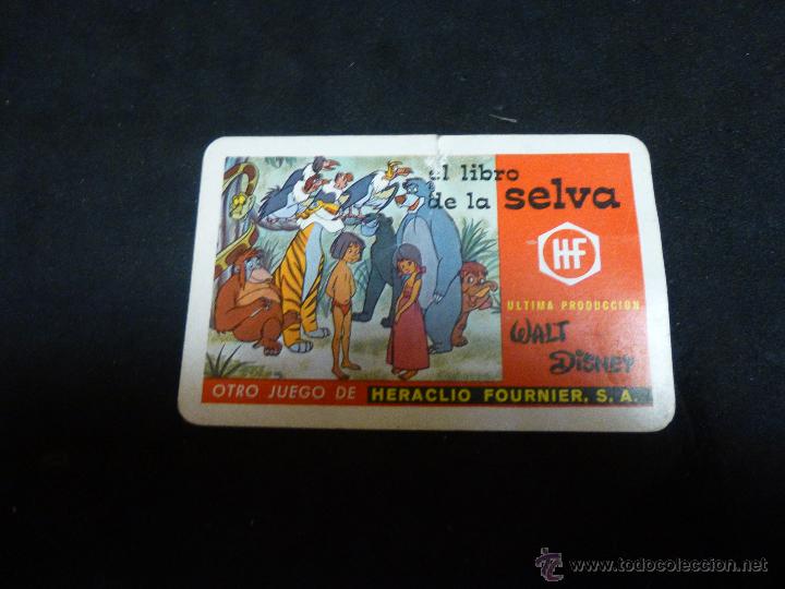 Coleccionismo Calendarios: CALENDARIO DE BOLSILLO DE FOURNIER, EL JUEGO DEL LIBRO DE LA SELVA, A&Ntilde;O 1969
