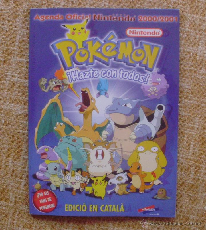 Coleccionismo Calendarios: Agenda Oficial Club Nintendo (Pok&eacute;mon) a&ntilde;o 2000/2001, elPeri&oacute;dico, Grupo Zeta, Edici&oacute;n en Catal&aacute;n