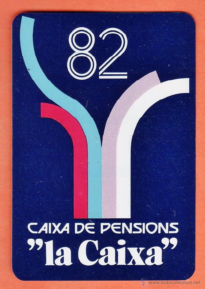 Colecionismo Calend&aacute;rios: calendario bolsillo - caixa de pensions / la caixa - en catalan - a&ntilde;o 1982