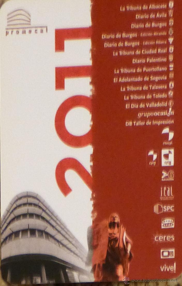 Calendario Promecal a&ntilde;o 2011