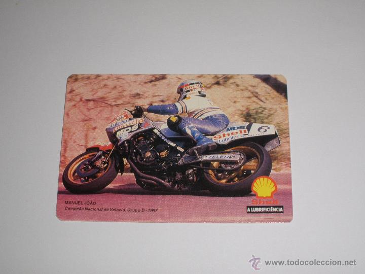 Sammeln von Kalendern: CALENDARIO EXTRANJERO 1988 - SHELL. LUBRICANTES. MOTOS. MANUEL JOAO. CAMPEON VELOCIDAD. GRUPO D