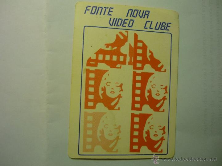 Coleccionismo calendarios: CALENDARIO PUBLICIDAD -VIDEO CLUB .-MARILYN MONROE .-EXTRANJERO 1988-89