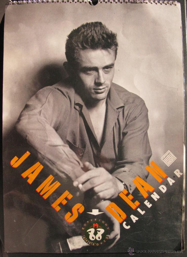 Coleccionismo Calendarios: JAMES DEAN CALENDARIO 1988