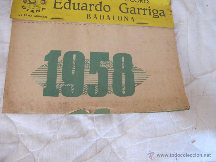Coleccionismo calendarios: CALENDARIO ORIGINAL DE 1958 - Foto 3