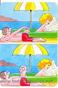 Coleccionismo Calendarios: 11-08L266. Calendario Humor. Culo playero